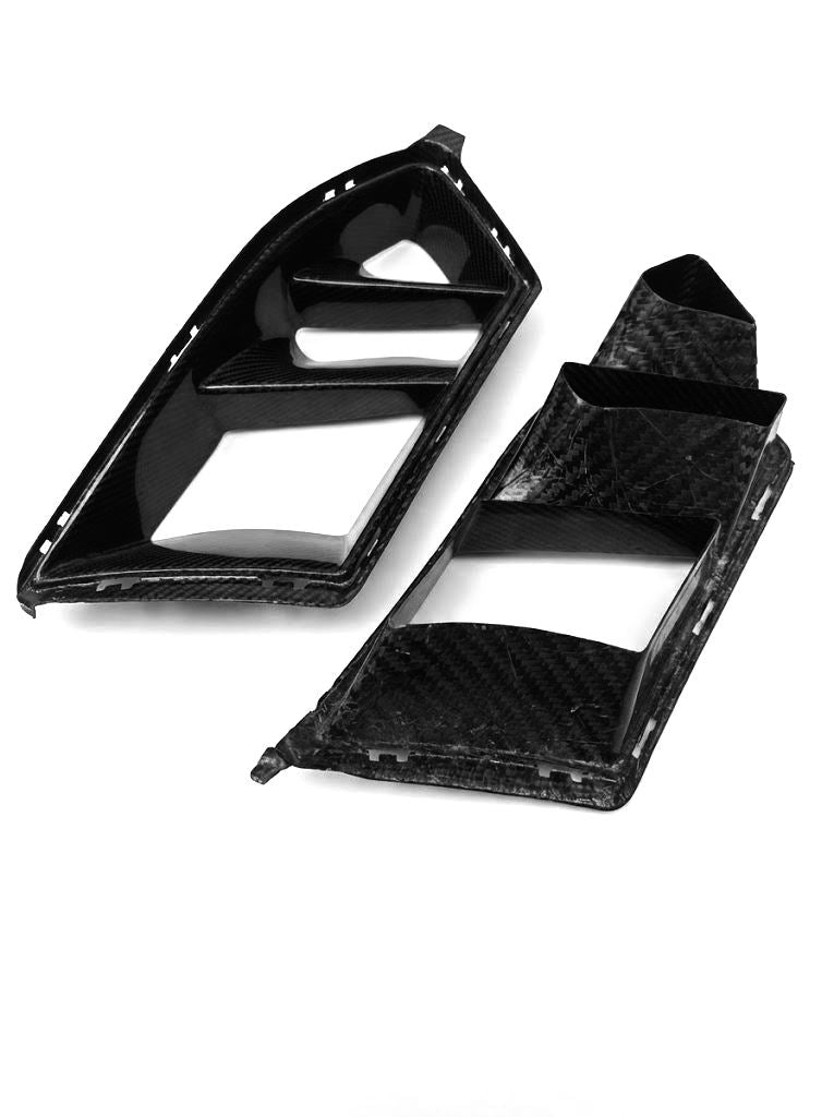 Rejillas de ventilación parachoques en fibra de carbono BMW G80/G81/G82/G83 2020-2025