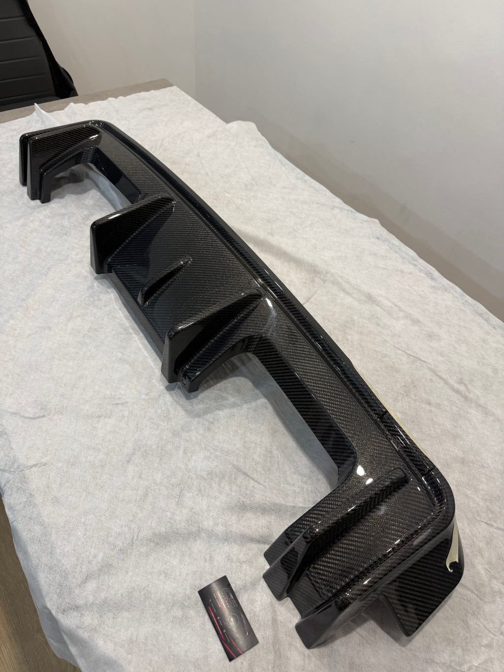 Difusor trasero V2 en fibra de carbono para BMW M3/M4 G80/81/82/83