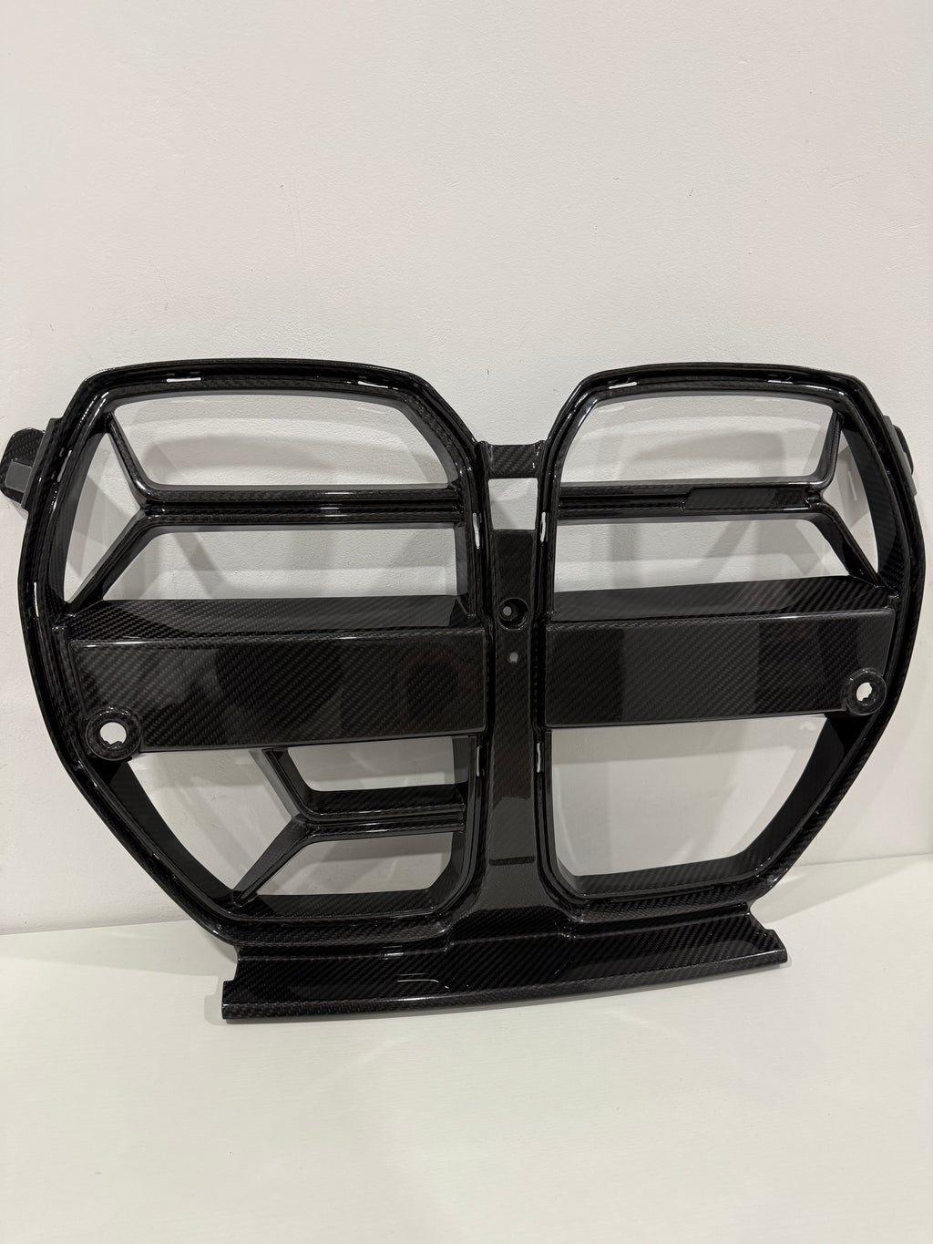 Parrilla delantera en fibra de carbono estilo cs para bmw G80/G81/G82/G83