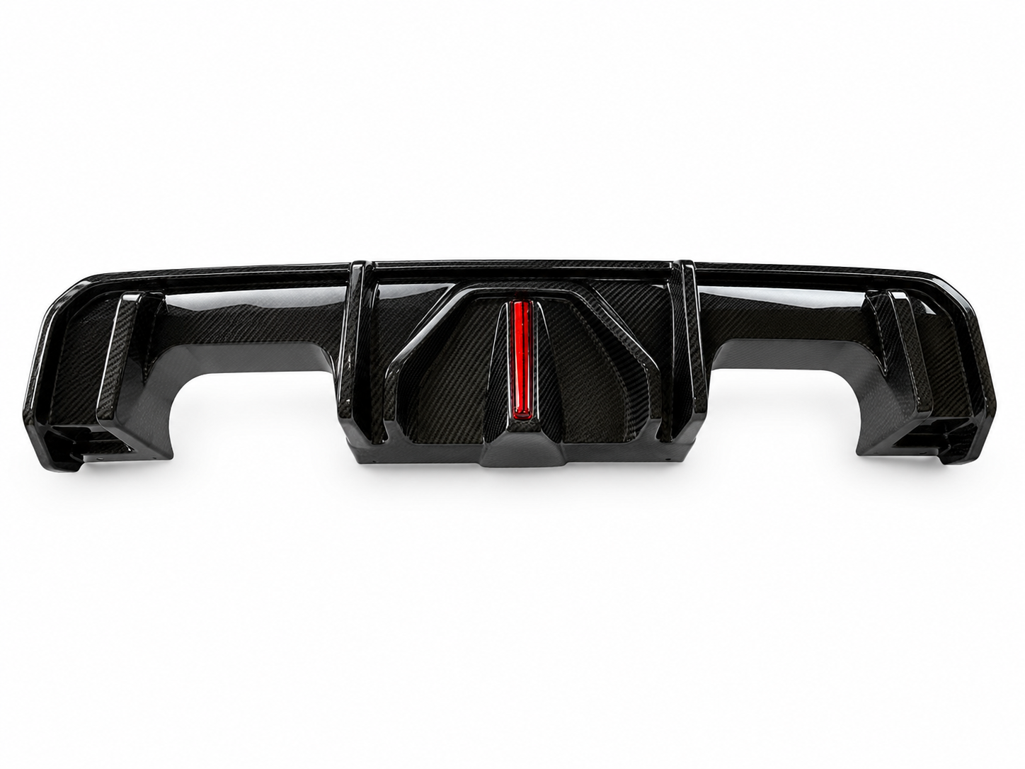Difusor trasero en fibra de carbono con luz de freno incluida para bmw G80/G81/G82/G83