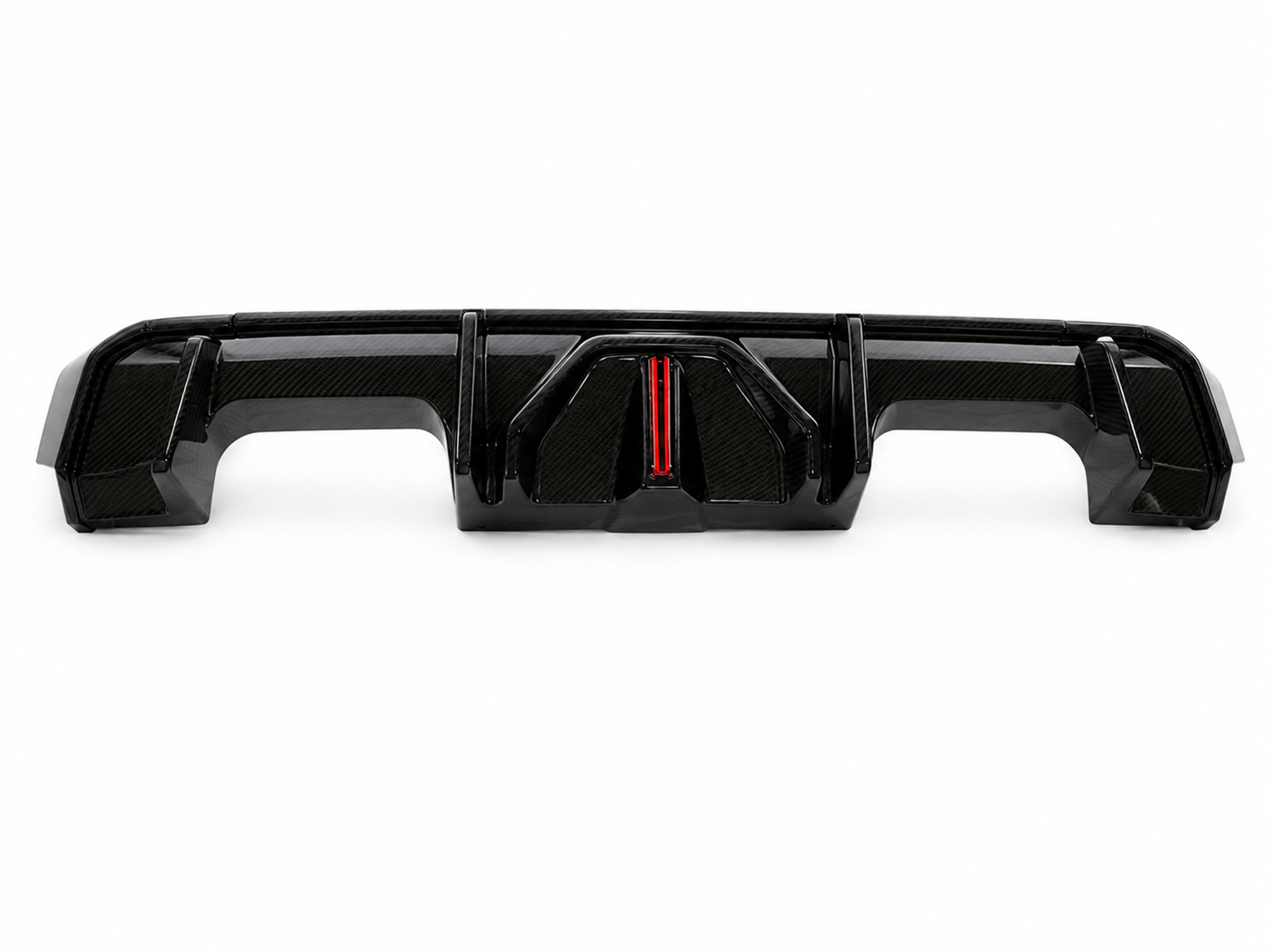 Difusor trasero en fibra de carbono con luz de freno incluida para bmw G80/G81/G82/G83