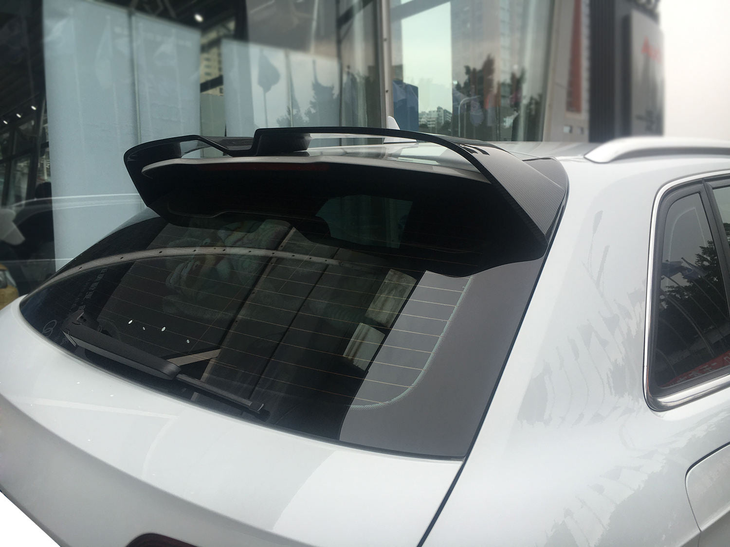 Alerón trasero en fibra de carbono para Audi A3/S3/RS3 8V 2014-2018