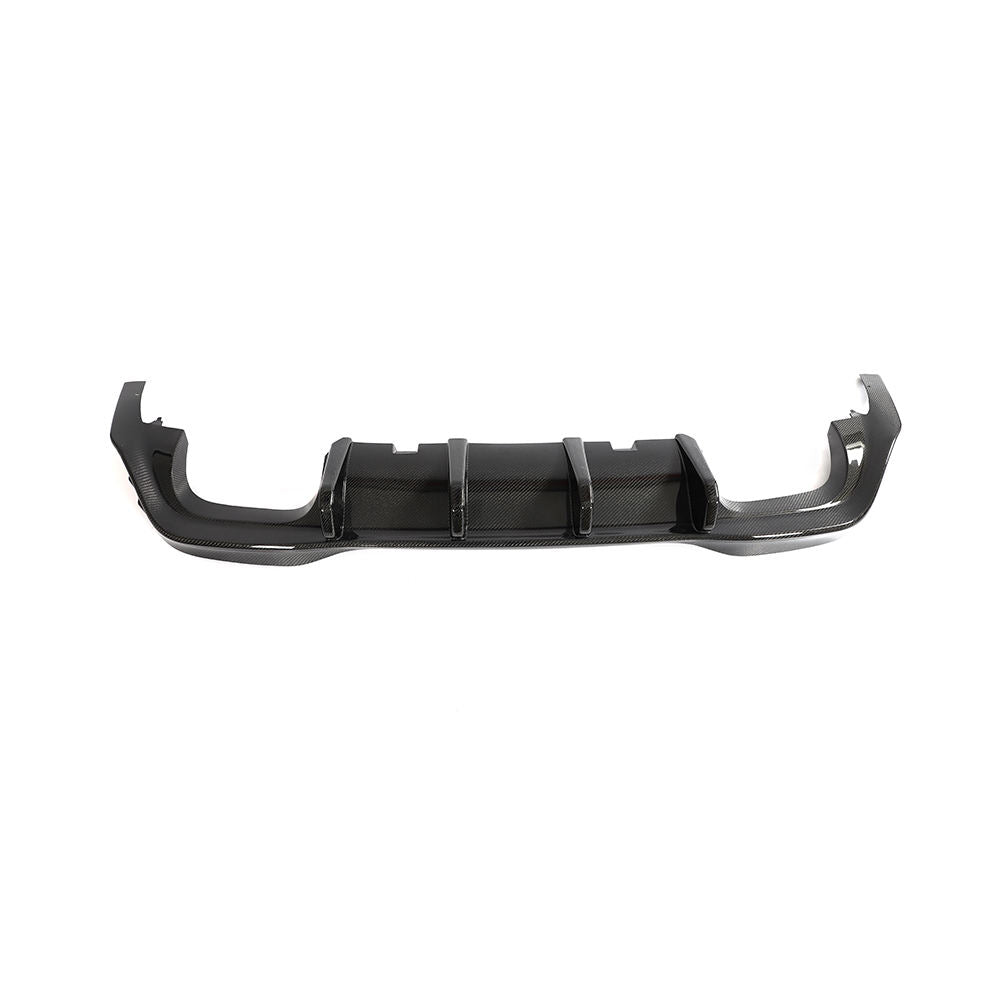 Difusor trasero en fibra de carbono para VW Golf MK8