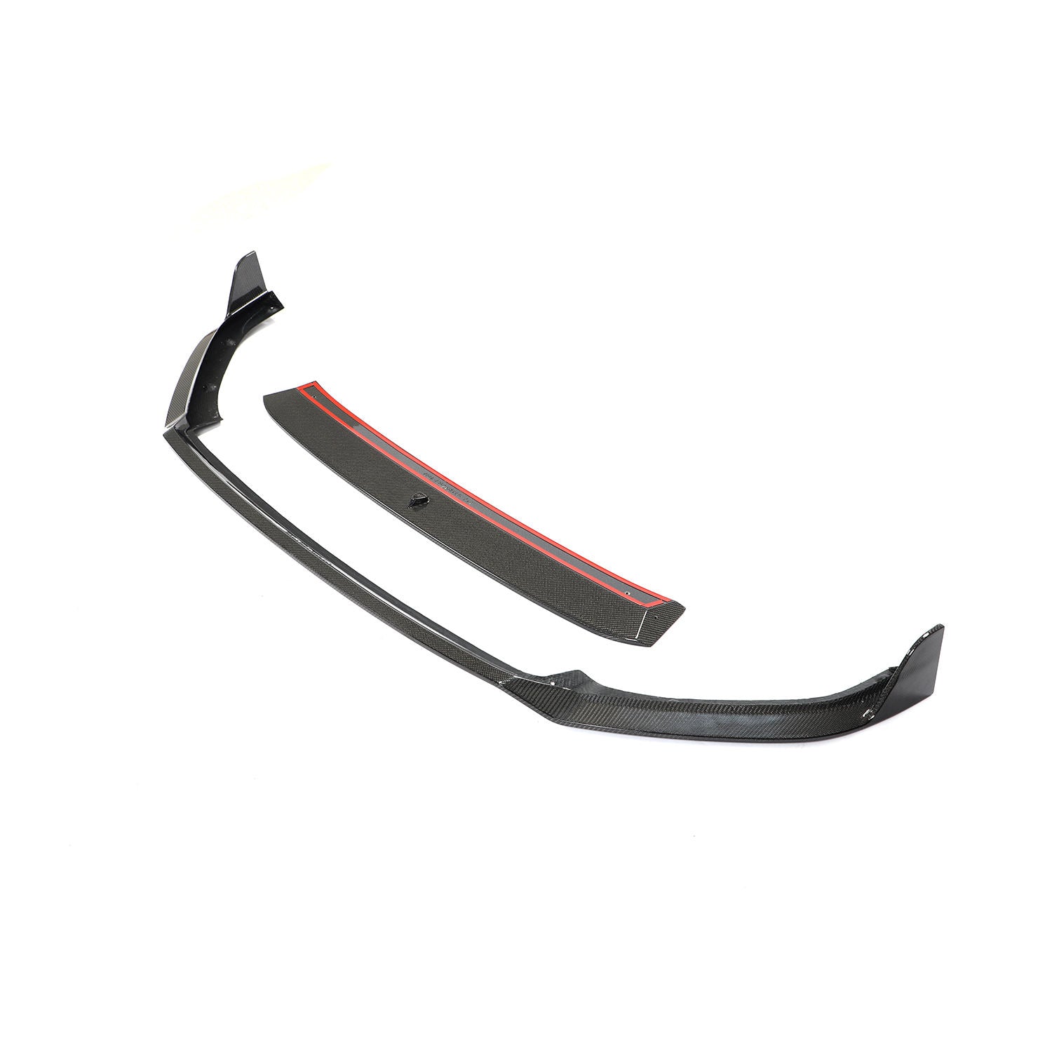Lip delantero en fibra de carbono para VW Golf MK7,5
