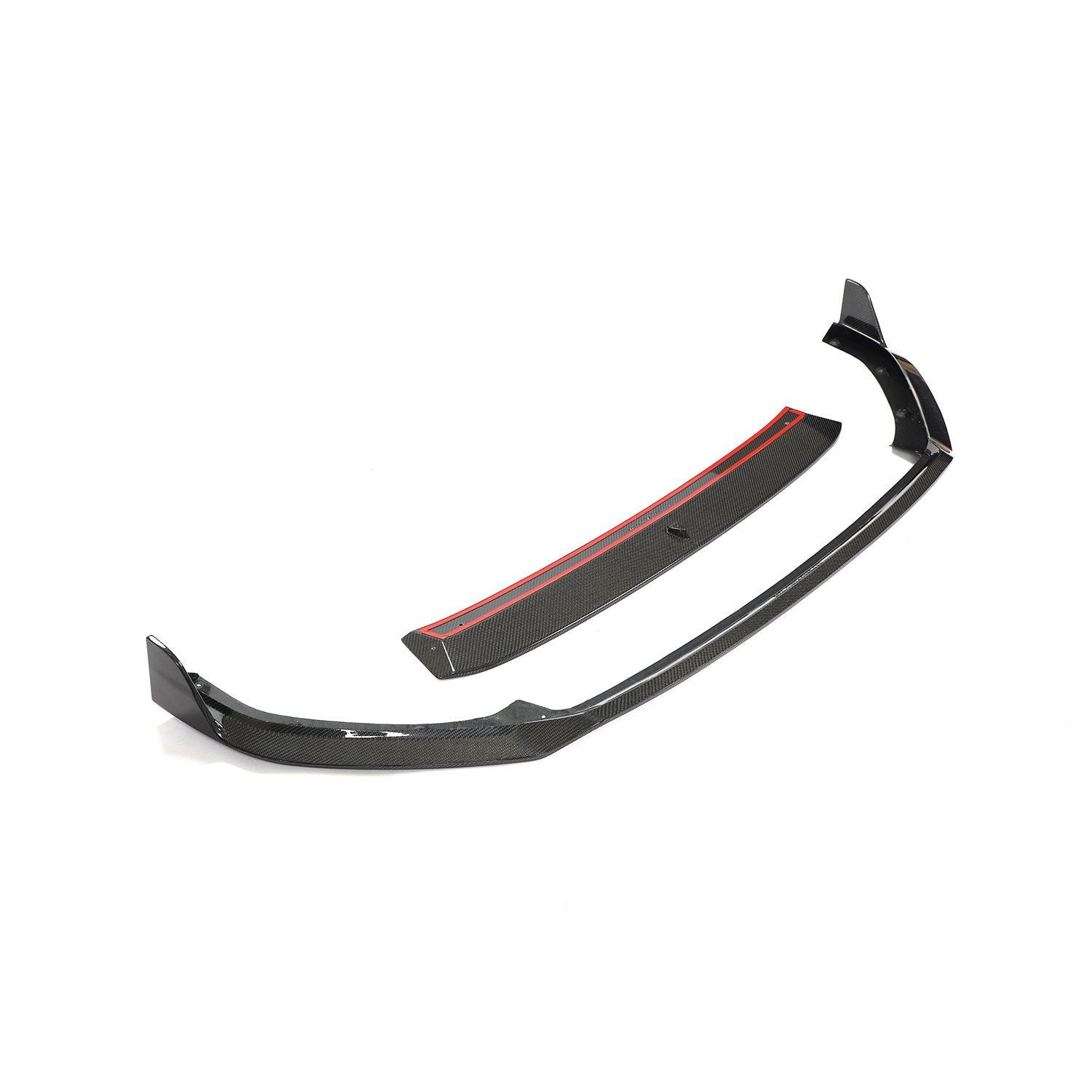 Lip delantero en fibra de carbono para VW Golf MK7,5
