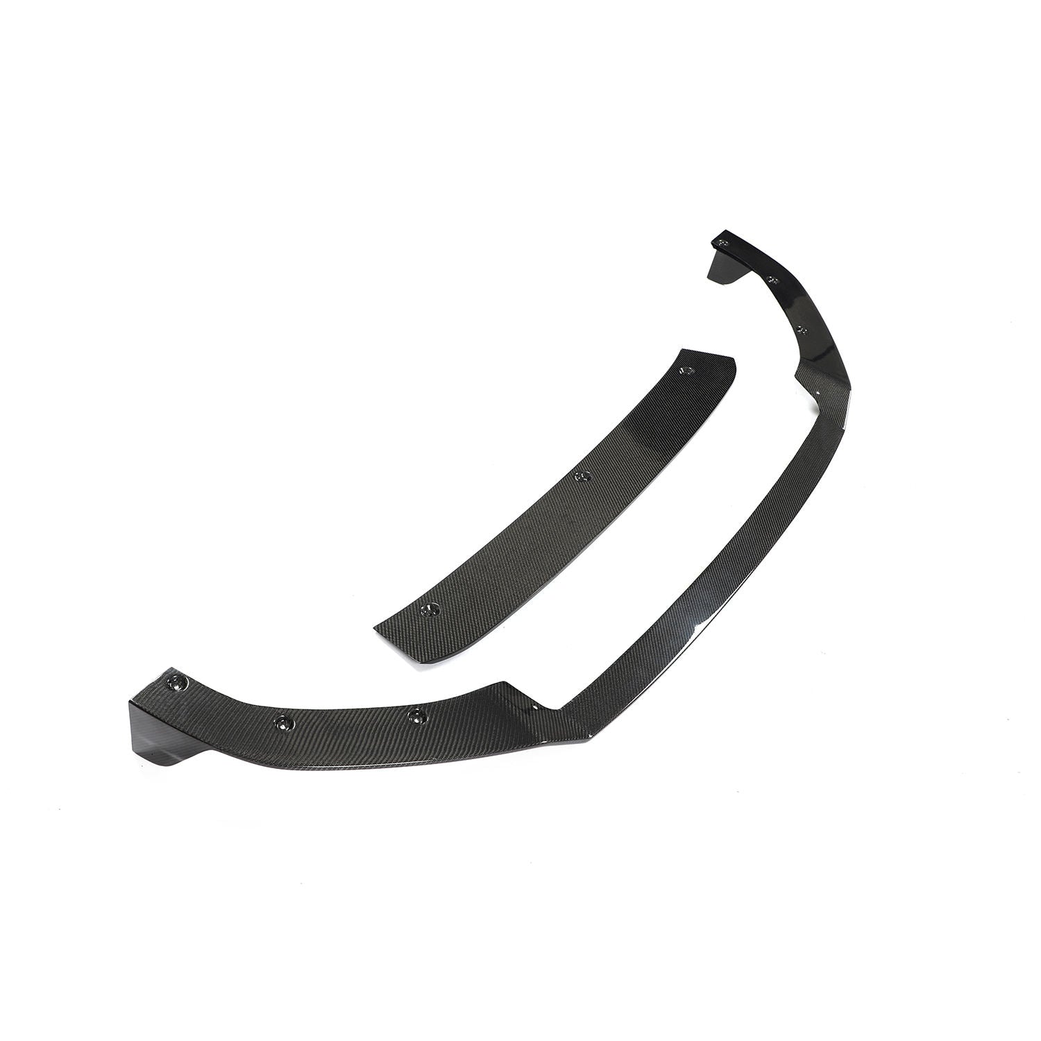 Lip delantero en fibra de carbono para VW Golf MK7,5
