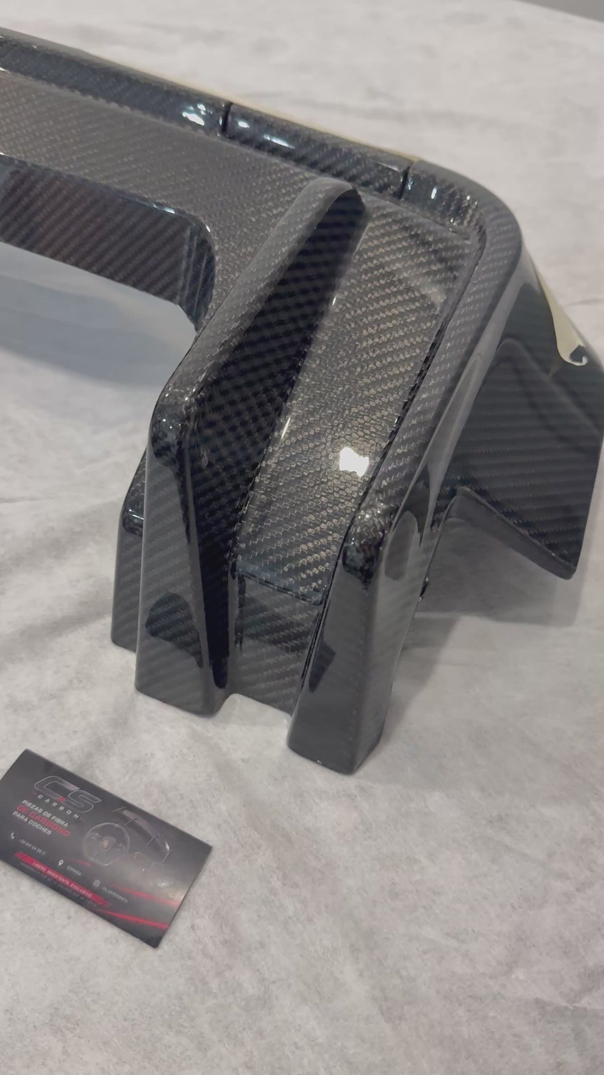 Difusor trasero V2 en fibra de carbono para BMW M3/M4 G80/81/82/83