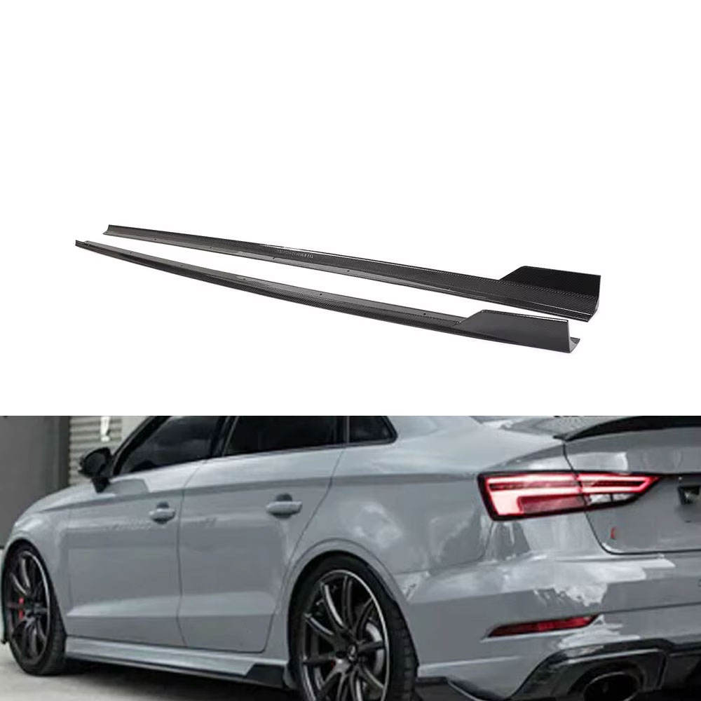 Taloneras en fibra de carbono para Audi RS3 8V Sedan